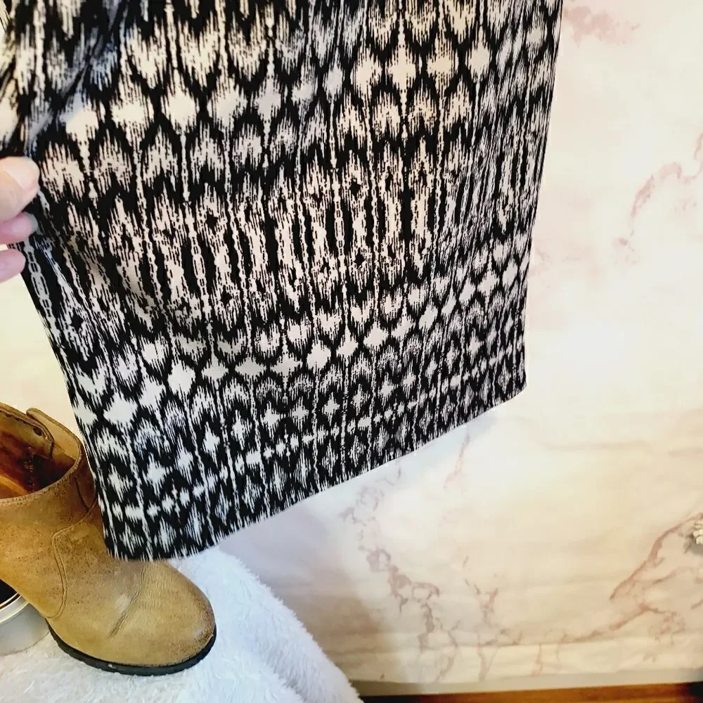 Harmony size L wide leg palazzo pants ikat print